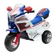 Sportieve kinder accu-motor - Wit met blauw en rood