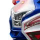 Sportieve kinder accu-motor - Wit met blauw en rood
