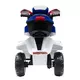 Sportieve kinder accu-motor - Wit met blauw en rood