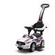 Loopauto Ambulance Wit met Duwstang en Veiligheidsbeugel
