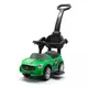 Groen Kindervoertuig - Duwauto met Voetsteun en stang