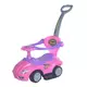 Roze Peuterauto - Kinderloopauto Met Duwstang