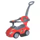 Loopauto Rood 3-in-1 met Duwstang en Veiligheidsbeugel