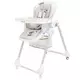 Verstelbare Beige Kinderstoel met Wielen