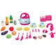 Roze en Witte Speelgoedkeuken met Theeset en Gereedschap