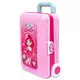 Roze Kinderkaptafel met Spiegel en Make-up Accessoires