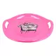 Sneeuwslee Felroze 60 cm - Kunststof - Kinder Slee