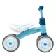 Lichtgroene Loopfiets - Ergonomisch Zadel - 4 Wielen