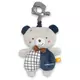 Pluche Grijze Teddybeer met Bruine Strik - Knuffeldier