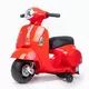 Vespa Kinder Scooter rood - Elektrisch met Zijwieltjes