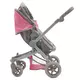 Poppenwagen 2-in-1 mGrijs et Roze Accenten