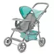 Sportwandelwagen Lichtgrijs Mintgroen Ergonomisch