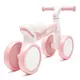 Loopfiets Roze Wit - Ergonomische Zitting