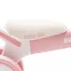 Loopfiets Roze Wit - Ergonomische Zitting