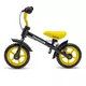 Loopfiets Zwart Geel - Lichtgewist peuterfiets