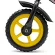 Loopfiets Zwart Geel - Lichtgewist peuterfiets
