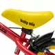 Loopfiets Rood Geel - Lichtgewist peuterfiets