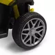 Loopauto kleine quad geel zwart - peuterauto