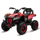 Elektrische Rode Quad 4x4 voor Kinderen - Off-road ATV