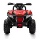 Elektrische Rode Quad 4x4 voor Kinderen - Off-road ATV