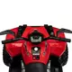 Elektrische Rode Quad 4x4 voor Kinderen - Off-road ATV