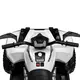 Kinder ATV Elektrische Quad Bike Wit/Rood - Speelgoed