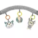 Speelboog Kinderwagen - Pluche dieren - Zwart-Wit