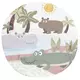 Speelkleed met Babygym - Safari Design