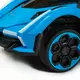 Speelgoedvoertuig kinderauto blauw met duwstang