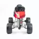 Go-kart Trapauto met Ergonomisch Zitje - Zilver Oranje