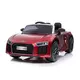 Elektrische Audi R8 Spyder speelgoedauto - Glanzend rood