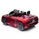 Elektrische Audi R8 Spyder speelgoedauto - Glanzend rood