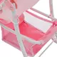 Roze Poppenwagen met Stippen en Veiligheidsstang