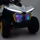 Kinderquad Elektrisch Wit/Oranje - Off-road Voertuig