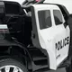 Elektrische Politiewagen - Zwart en Wit - 4x4 Kinderauto