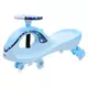 Wiggle Car Lichtblauw met LED - Stuur zonder pedalen