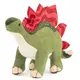 Pluche Stegosaurus Knuffel - Groene Dino 38 cm