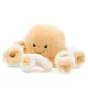 Pluche Octopus Knuffel - Lichtoranje - 17cm