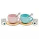 Montessori Houten Theeset met Kopjes en accessoires