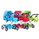 2-in-1 Poppenwagen met accessoires en verstelbare greep