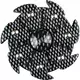 Fidget spinner - Speelgoed - grijskleurig ontwerp