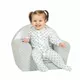 Kinderfauteuil - Grijs Minky - Vrolijke Vos