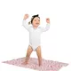 Educatieve minky babydeken 80x102 cm - Hypoallergeen