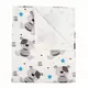 Flanellen luiervoldoek - Waterproof - Teddybeerpatroon