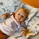 Babydeken en Kussen voor Kinderwagen - Grijs - 2-delig