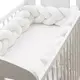 Gevlochten Bedbumper - 100% Katoen - Anti-allergisch