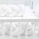 Gevlochten Bedbumper - 100% Katoen - Anti-allergisch