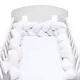 Gevlochten Bedbumper - 100% Katoen - Anti-allergisch