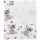 Flanellen Waterdichte Verschoningsmat - Teddy 57x47 cm