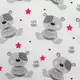 Flanellen Waterdichte Verschoningsmat - Teddy 57x47 cm